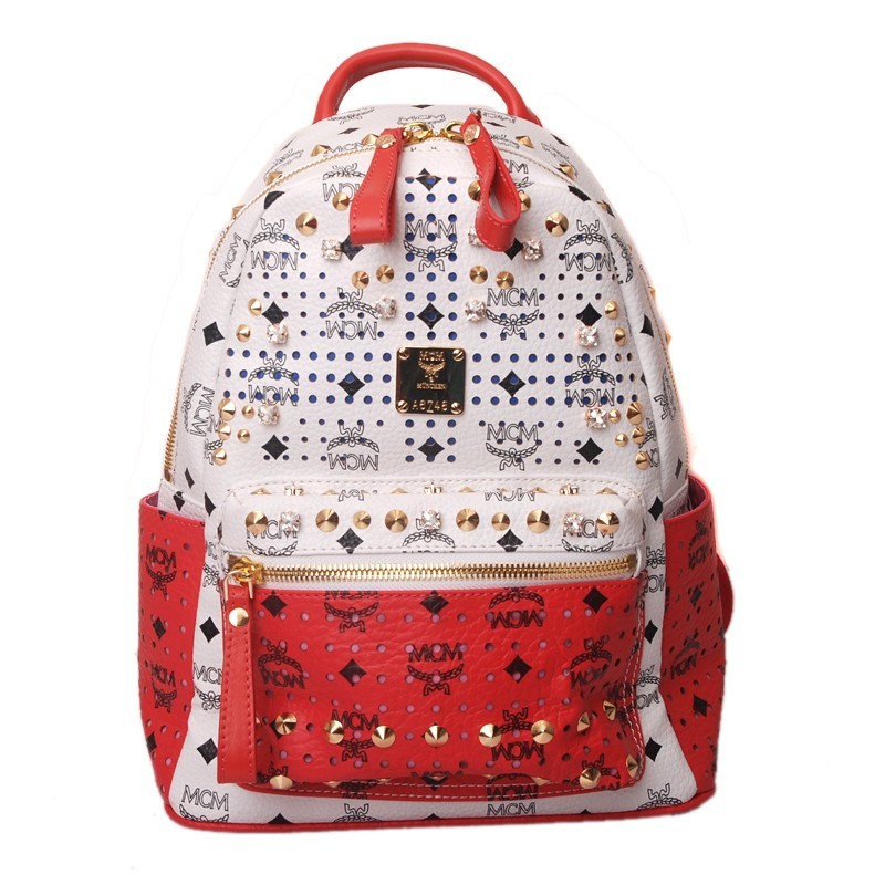2014 NEW Sytle MCM Studded Backpack NO.0031